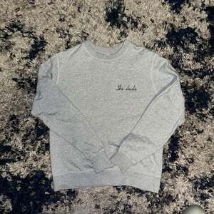 Maison Labiche "The Dude" Embroidered Grey Sweatshirt Size S